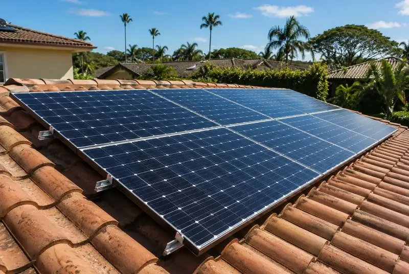 Installation de panneaux solaires à Taïx